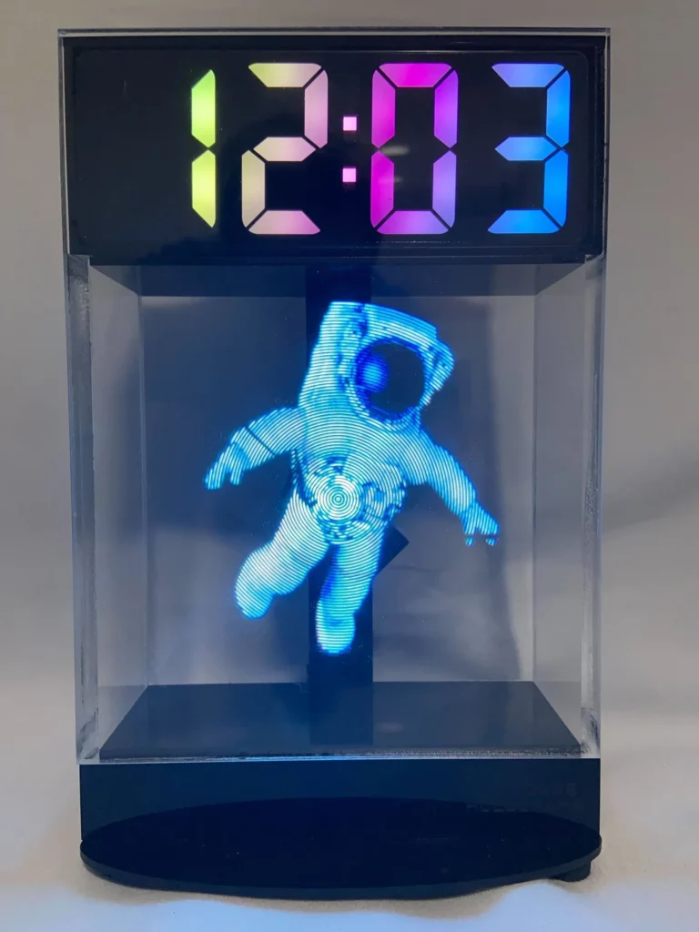 hologram clock